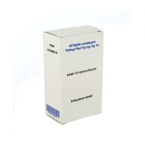 Ketamina Ratiopharm 5 × 10 ml, 50 mg / ml