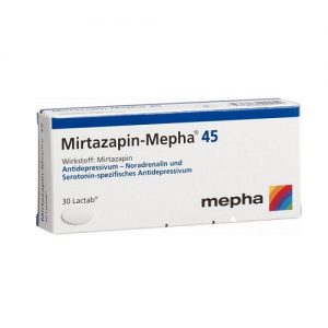 Mirtazapina Mepha 45 mg 90 compresse