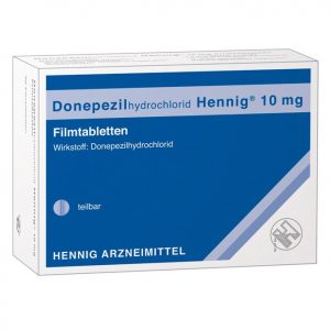 Donepezil cloridrato Hennig 10 mg 98 pz.
