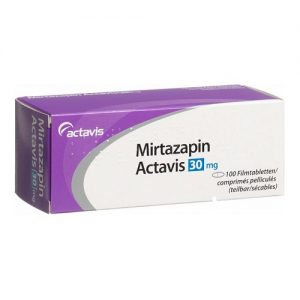 Mirtazapina 30 mg 100 compresse