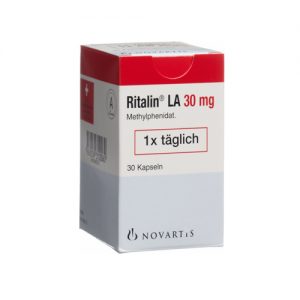 Ritalin LA 30 mg 60 capsule