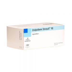 Zolpidem 10 mg Streuli 100 compresse