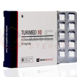 TURIMED 10 (Turinabol) – 50 compresse da 10 mg – DEUS-MEDICAL