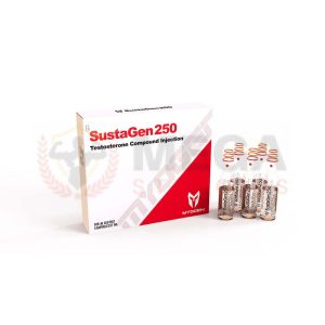 SustaGen 250 – Sustanon Testosterone 250 mg/ml – 5 fiale da 1ml – MyoGen