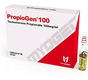 PropioGen 100 (propionato di testosterone) – 100 mg/ml – 5 ampere da 1 ml – MyoGen