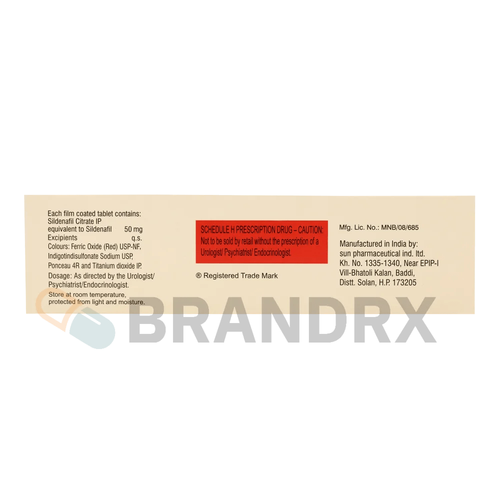 Caverta 50 mg Ranbaxy