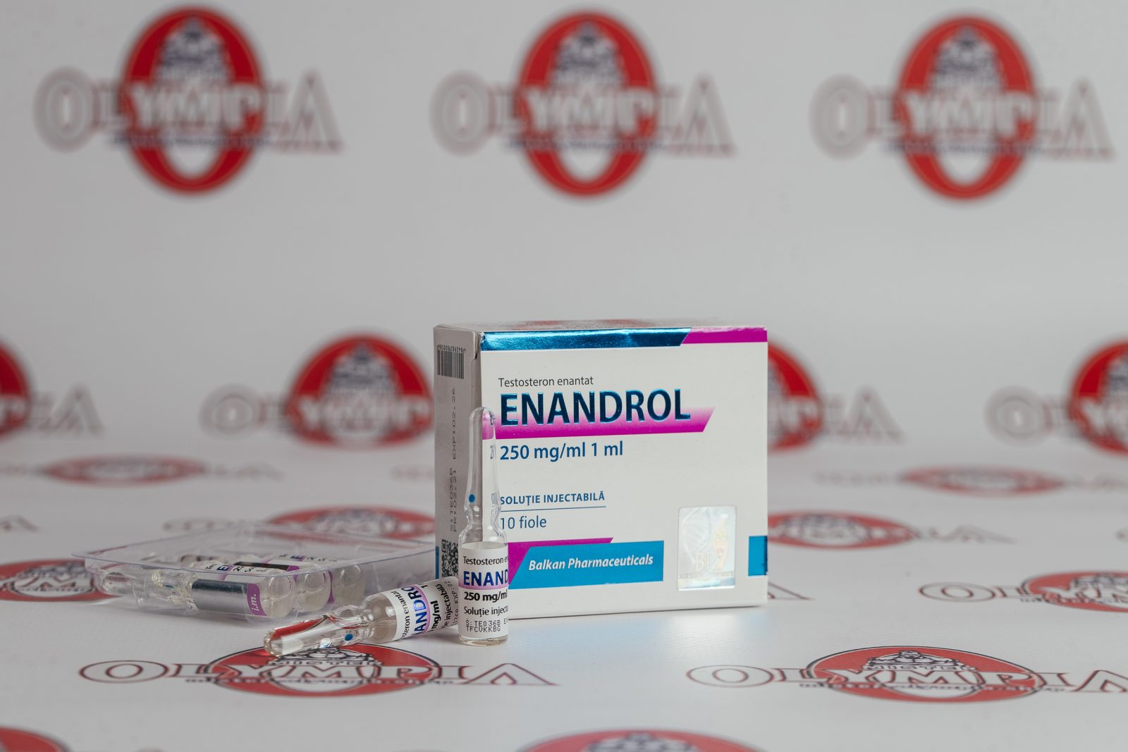 ENANDROL 1ML (TESTOSTERONE ENANTHATE 250MG) Balkan Balkan Pharmaceuticals
